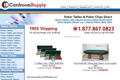 Cardroom Supply